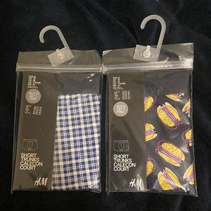 Bundle NWT Men's H&M Boxer Briefs Sz. M